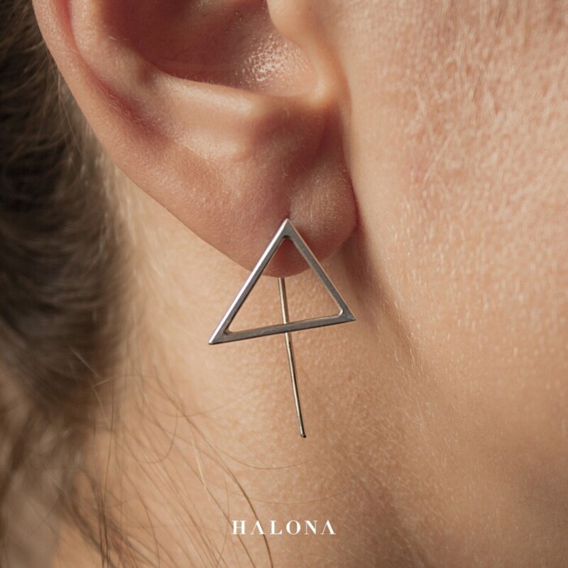 Silver Earrings Halona